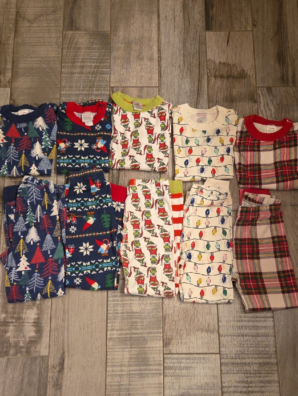 Hanna Andersson Organic Holiday  Pajama Bundle
